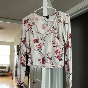 Floral Long Sleeve Top